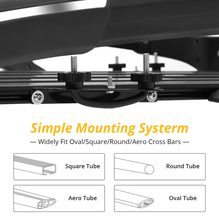 Cesta de techo con varillas metálicas reforzadas y protectores laterales